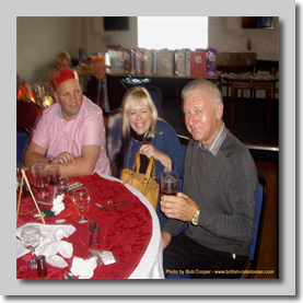Keith and Sally Rathborn and Mel Sanders